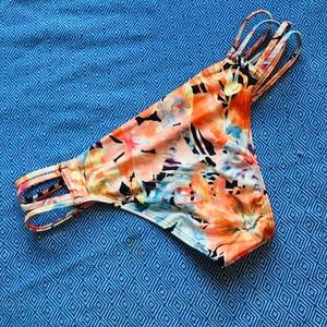 Victoria’s Secret floral swim bottoms